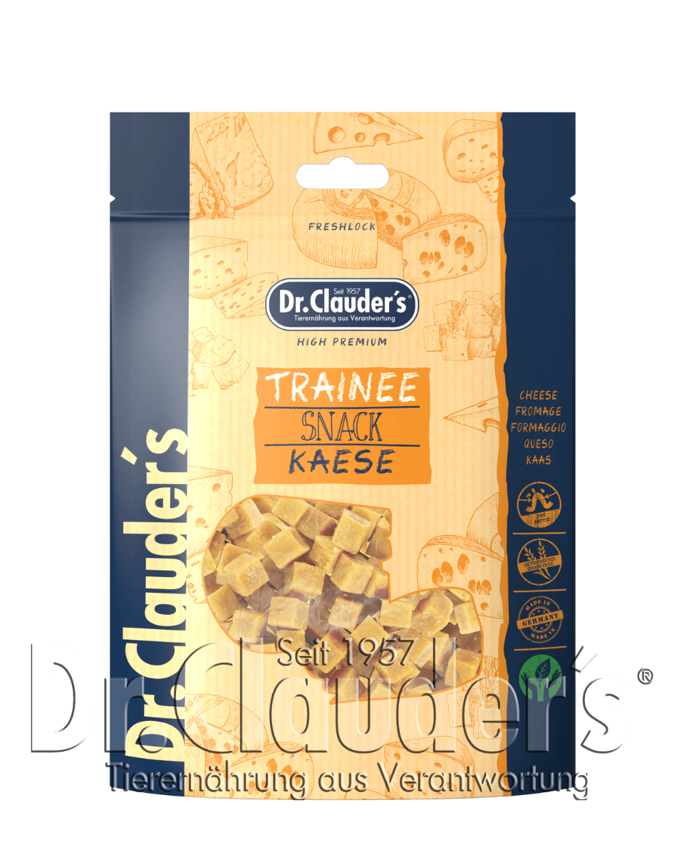Dr.Clauder´s Trainee Snack Käse 2