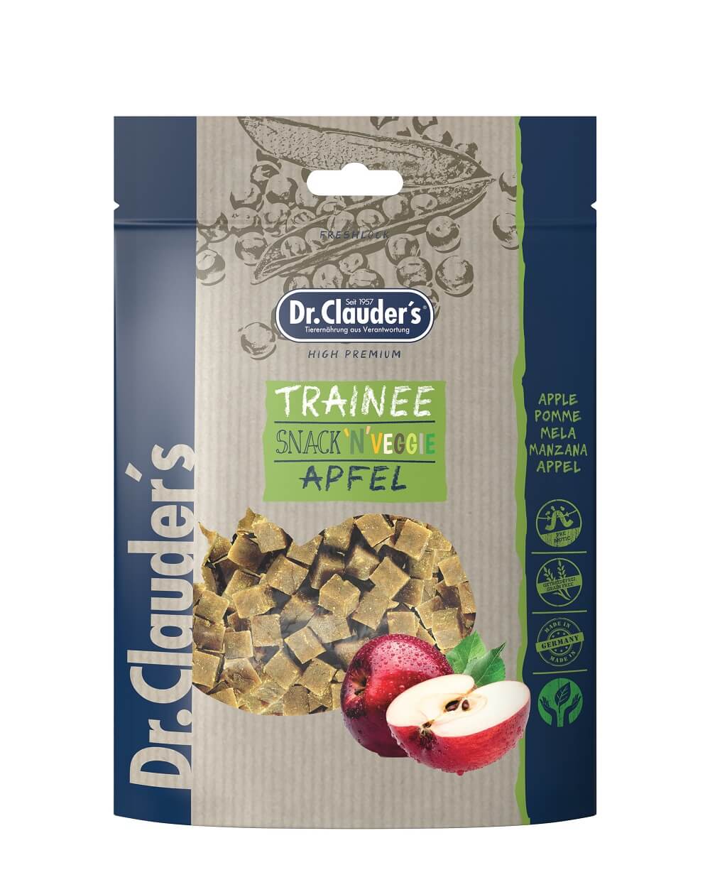 Dr.Clauder´s Trainee Snack Veggie Apfel