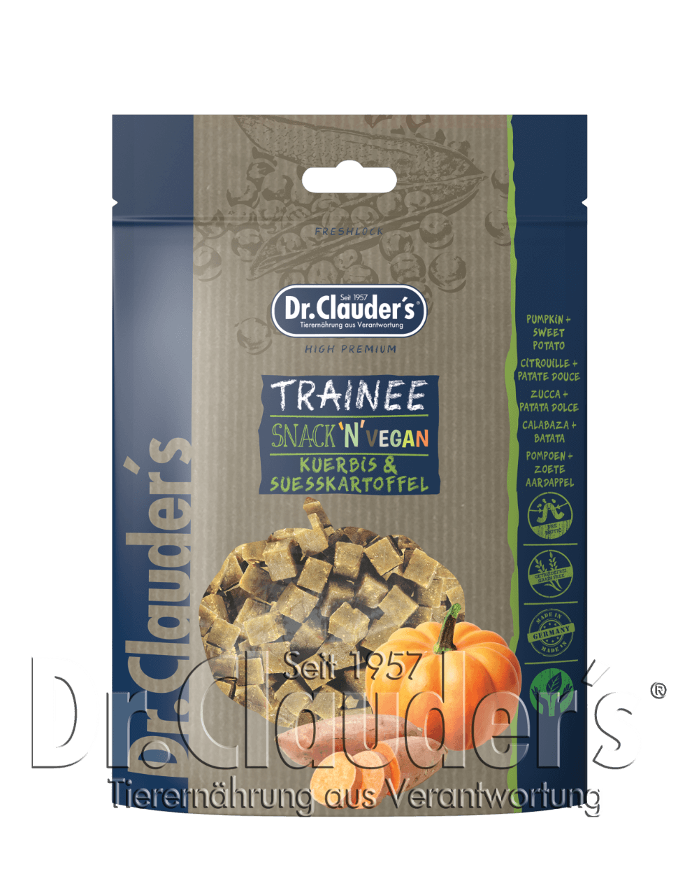 Dr.Clauder´s Trainee Snack Vegan Kürbis & Süßkartoffel 2