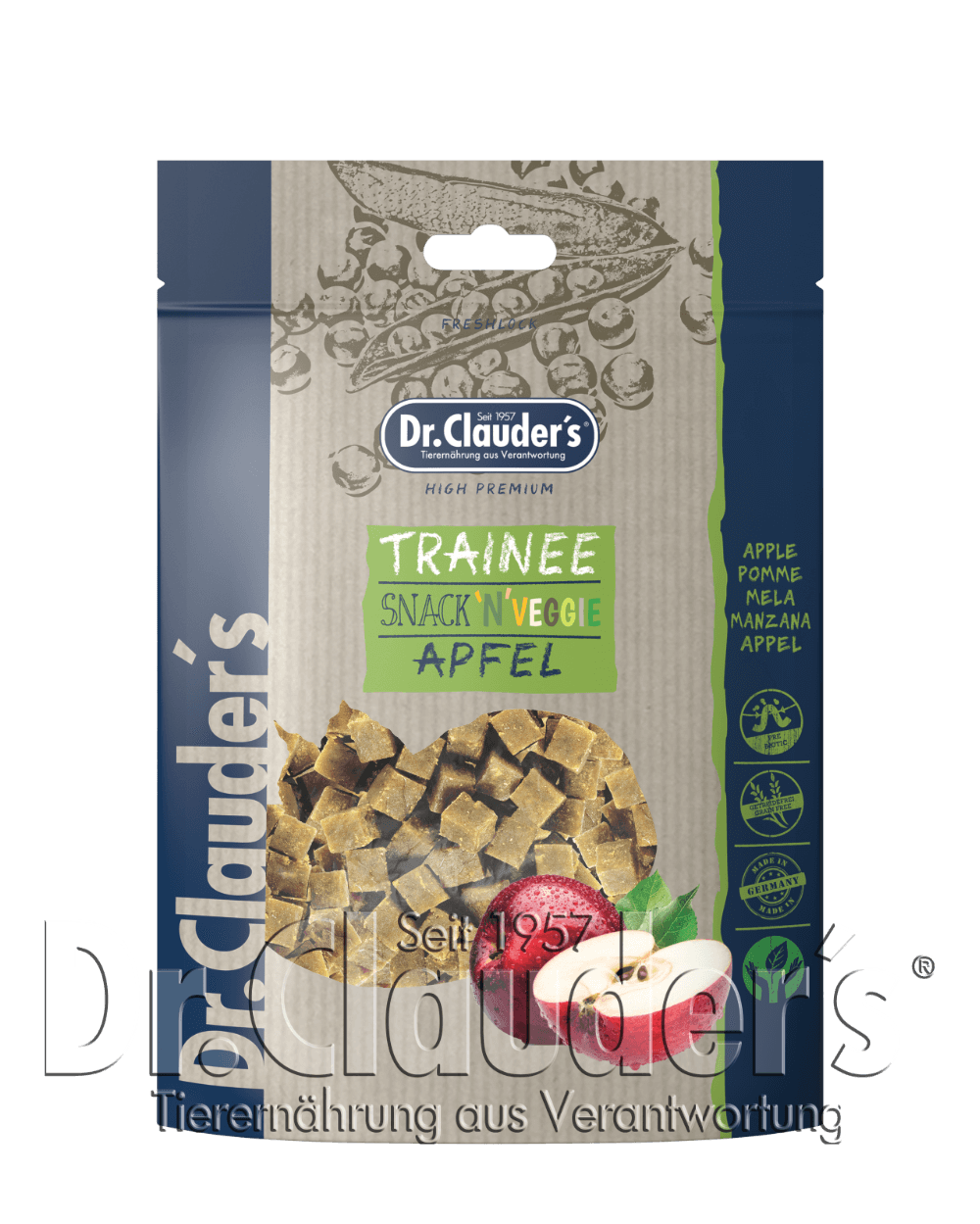 Dr.Clauder´s Trainee Snack Veggie Apfel 2