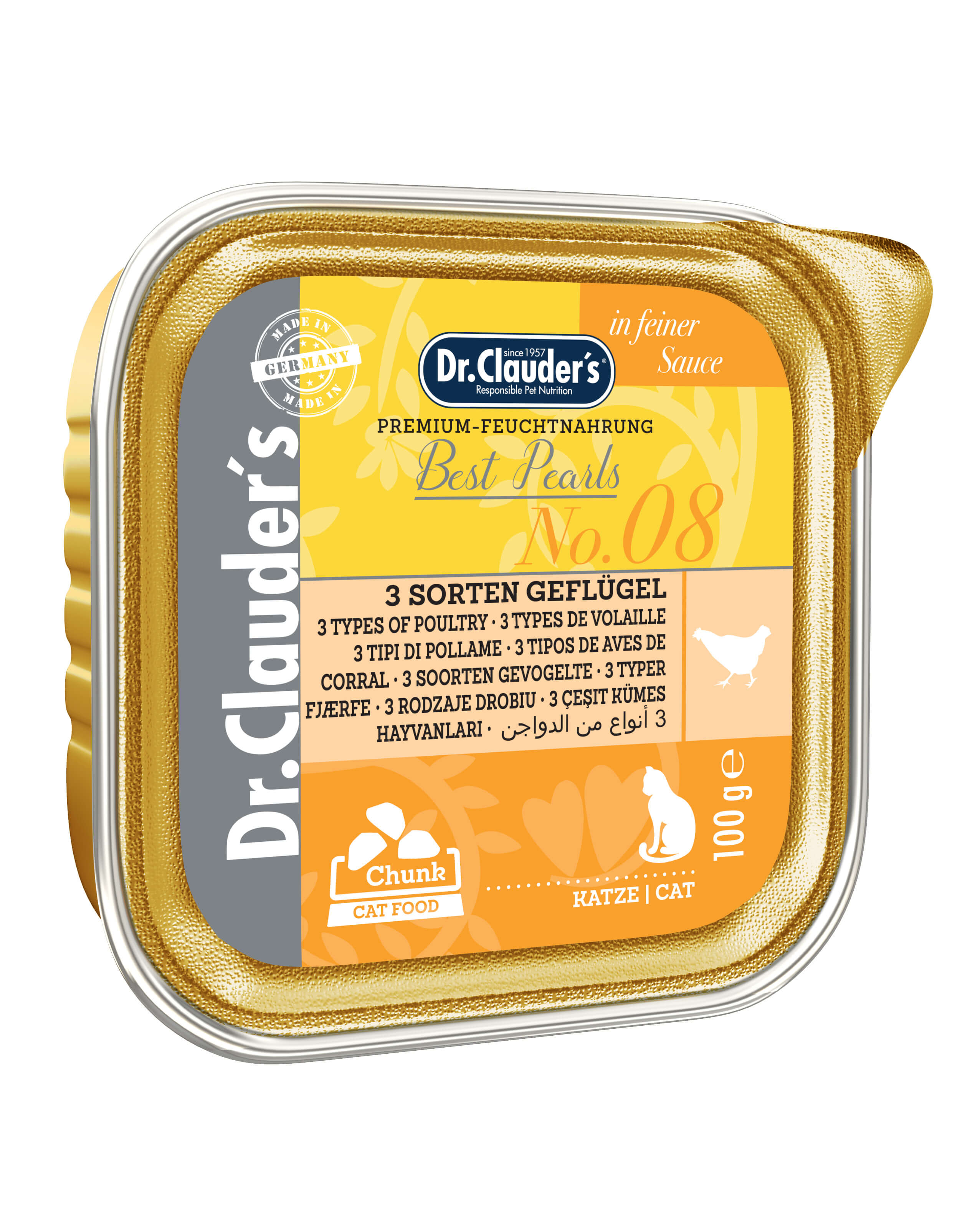 Dr.Clauder's Best Pearls No. 08 3 Sorten Geflügel