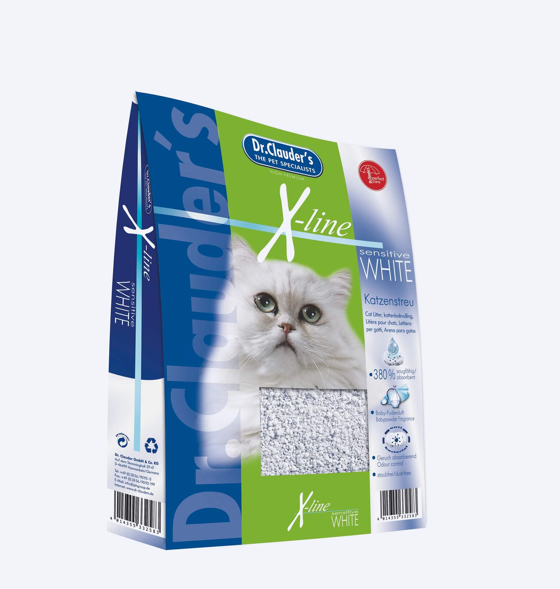 Dr. Clauder´s Katzenstreu - Xtreme White