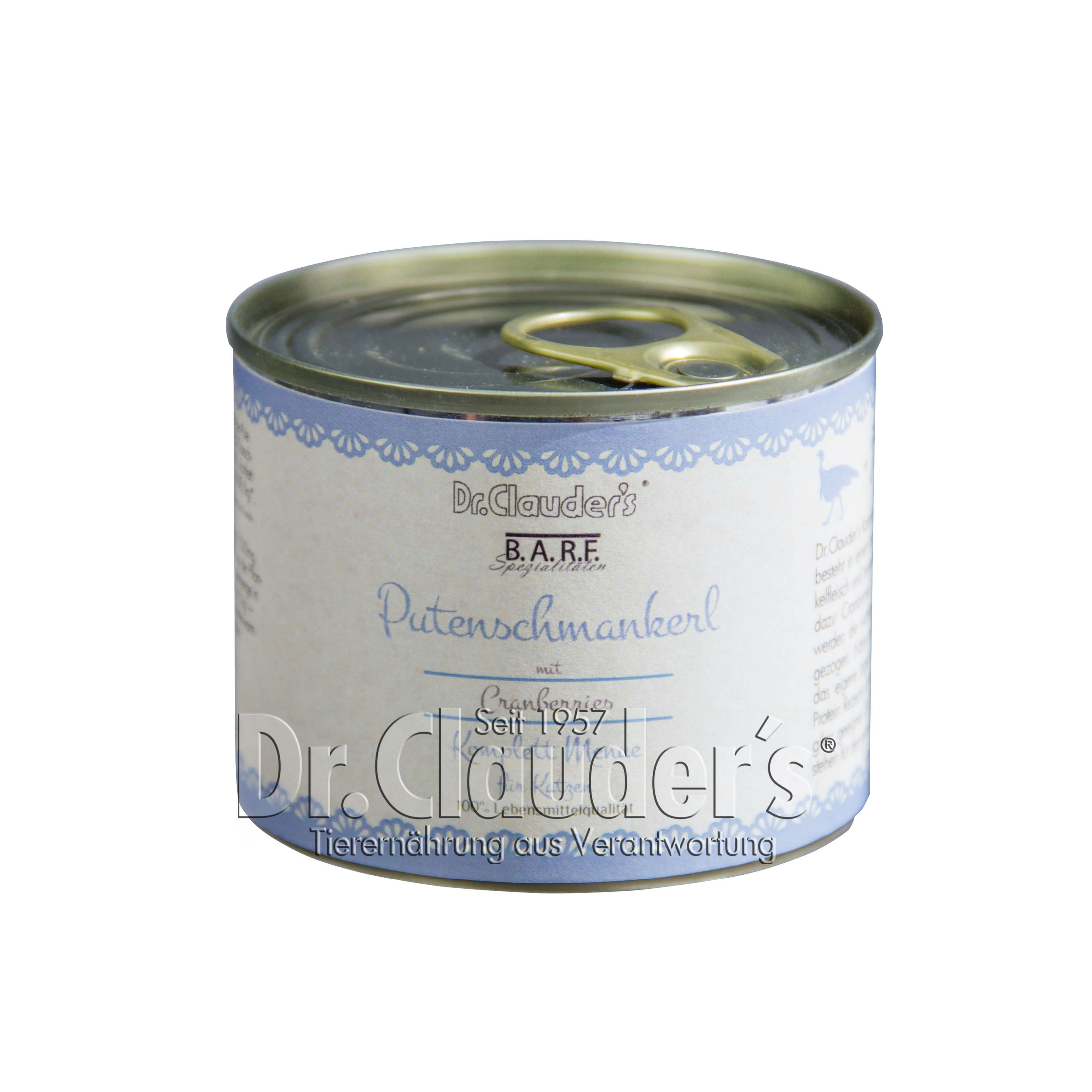 Dr.Clauder´s B.A.R.F. Komplett Menue Putenschmankerl 3