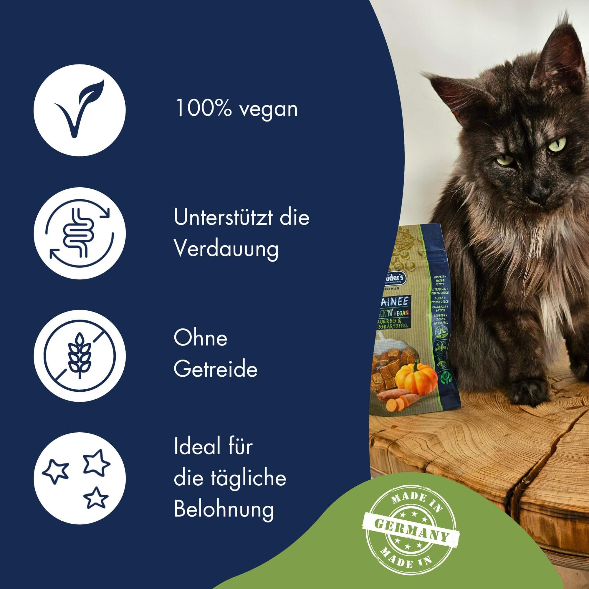 Dr.Clauder´s Trainee Snack Vegan Kürbis & Süßkartoffel