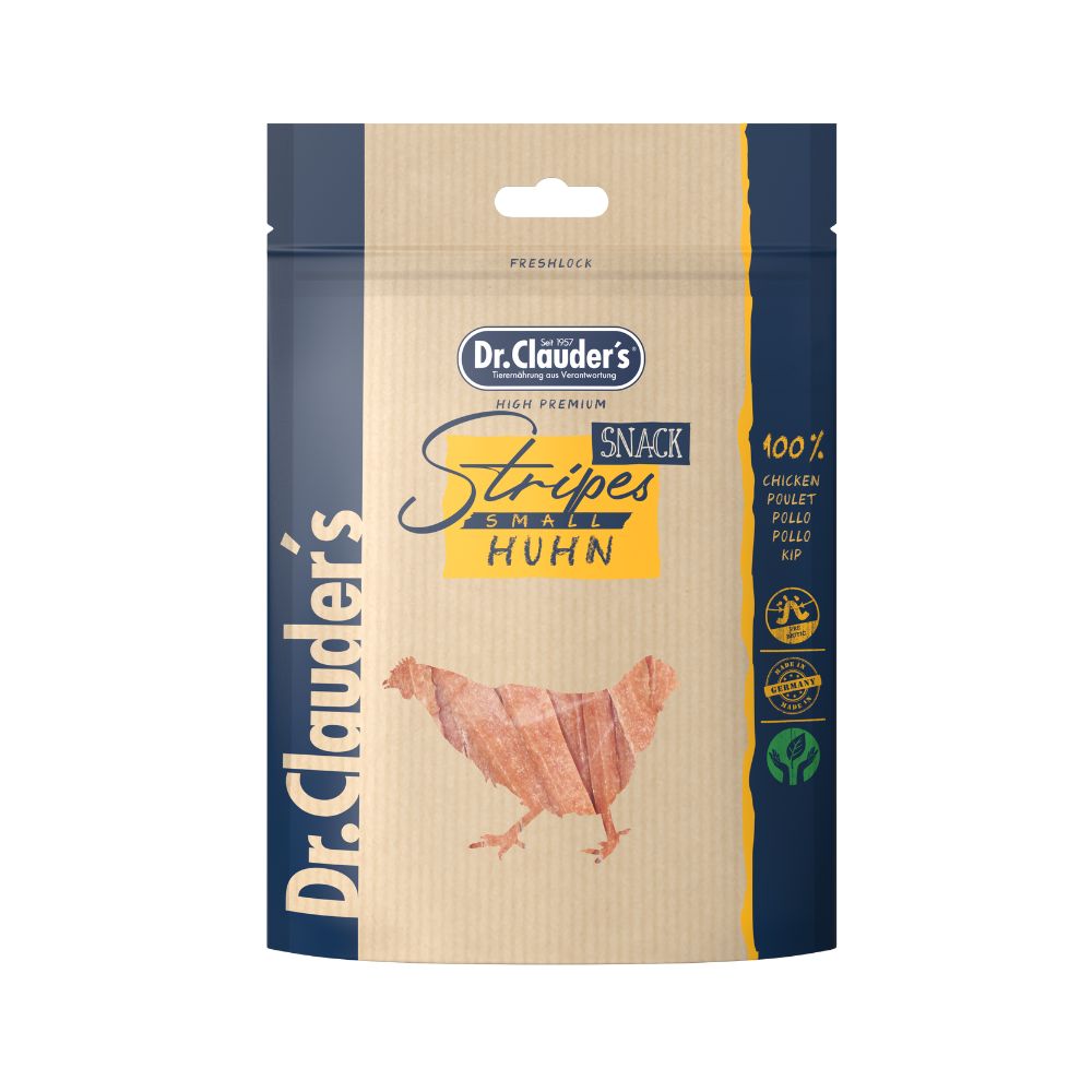 Dr.Clauder´s Stripes Snack Huhn Small