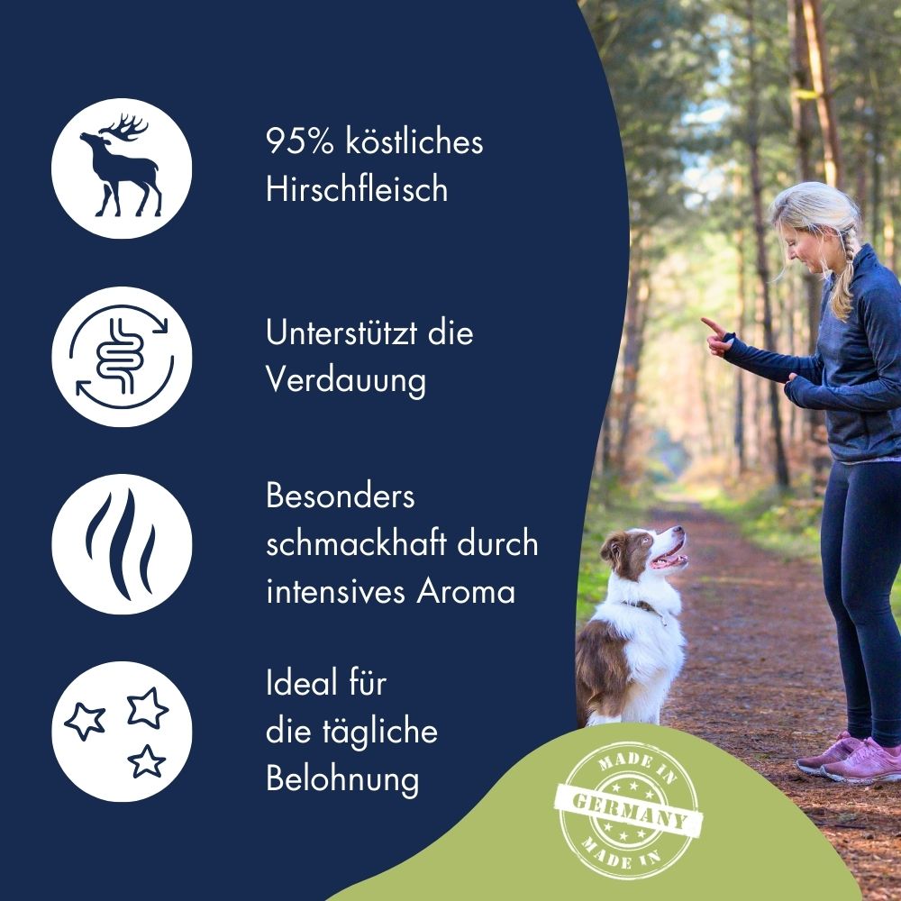 Dr.Clauder´s Trainee Snack Hirsch