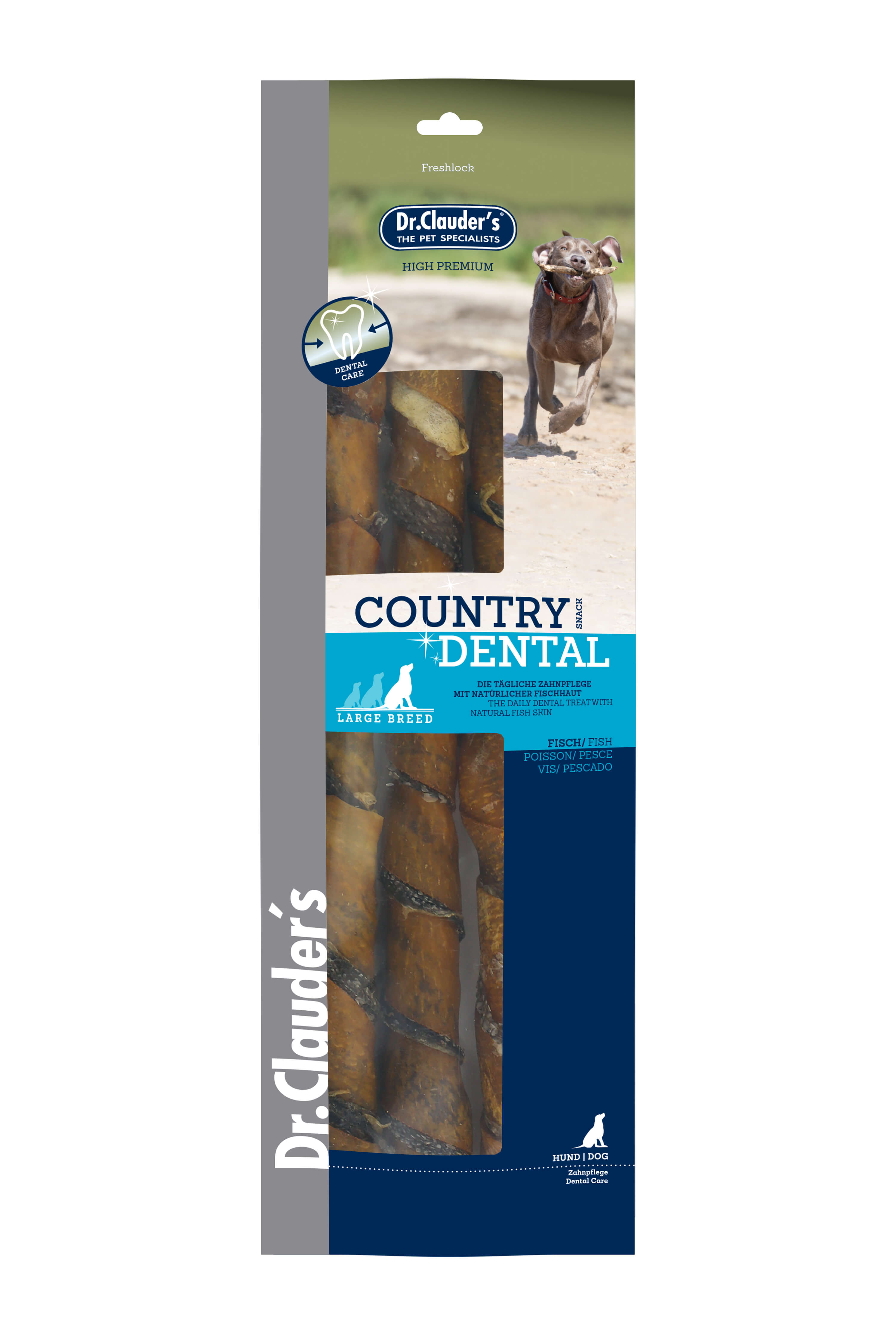 Dr.Clauder's Country Dental Snack Fisch - Large Breed