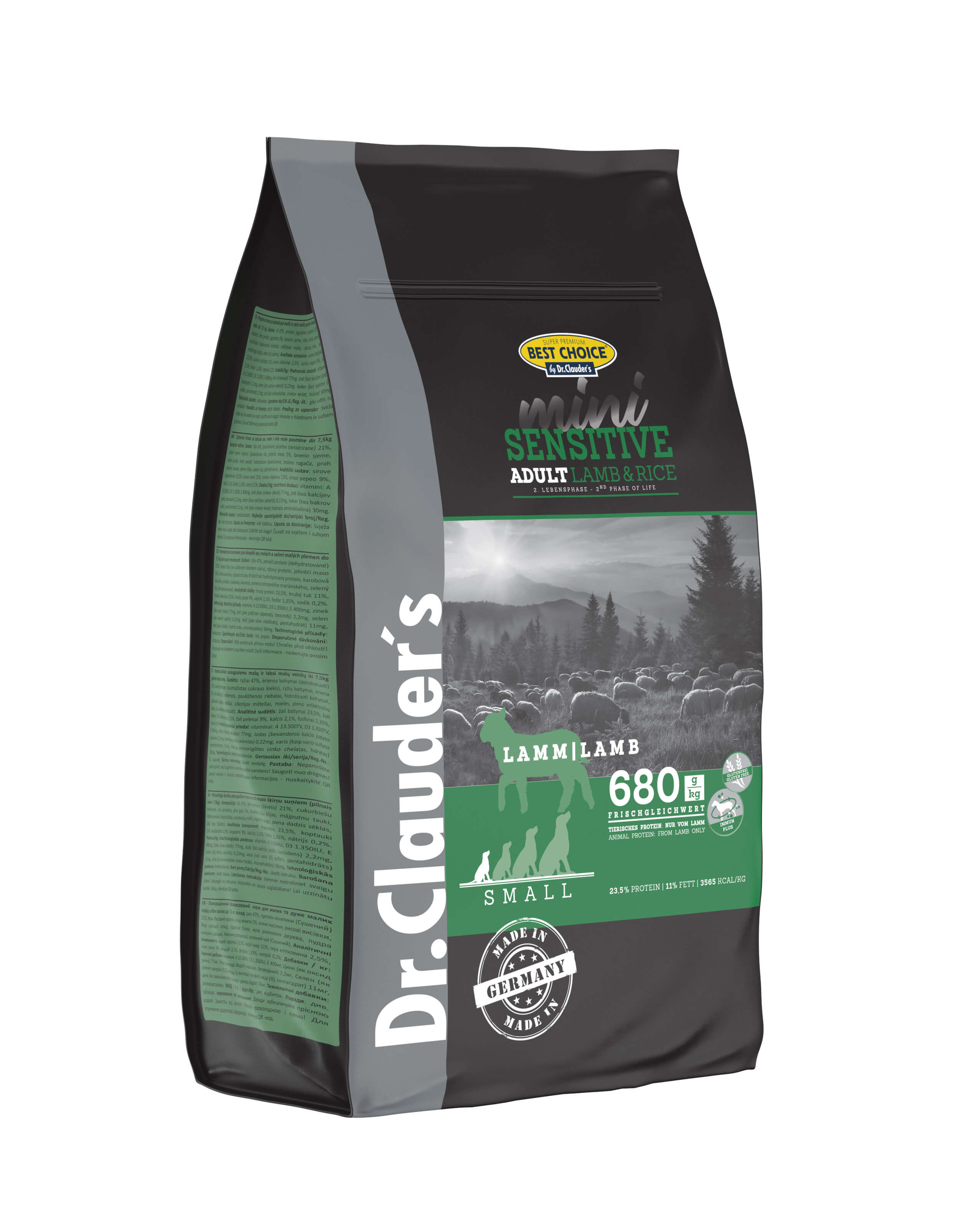 Best Choice Mini Adult Lamm & Reis