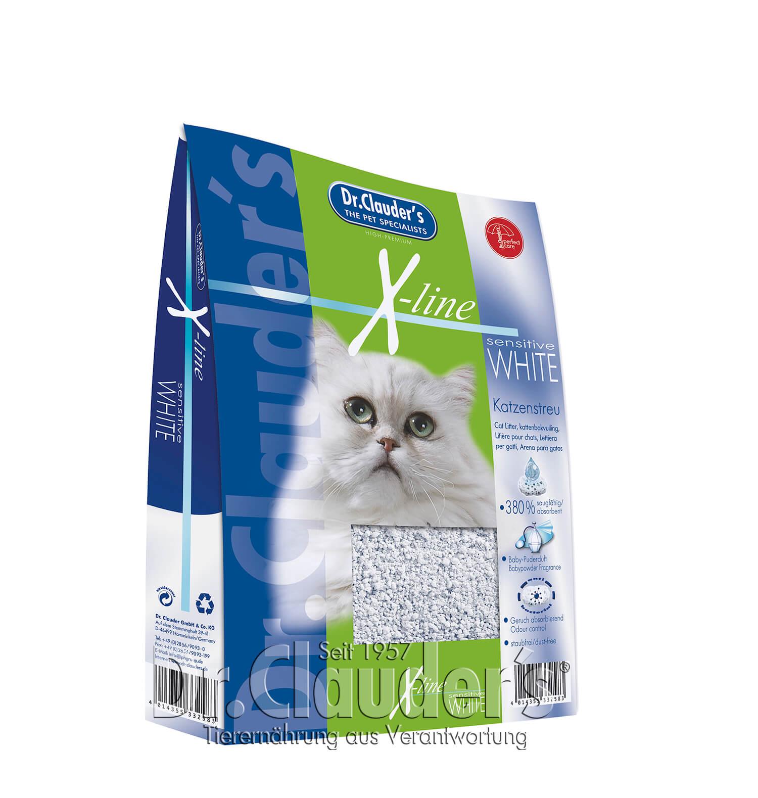 Dr. Clauder´s Katzenstreu - Xtreme White 3