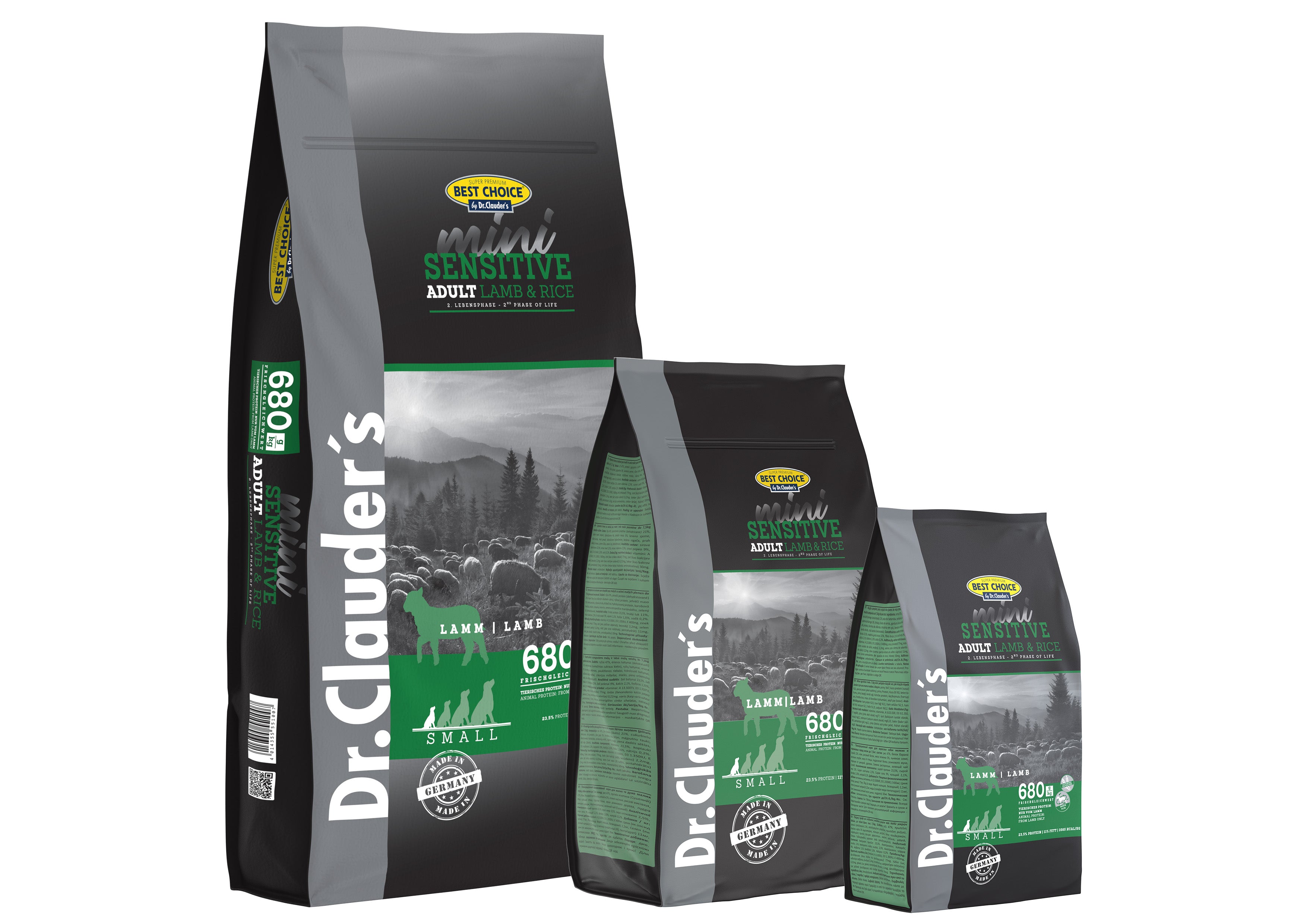 Best Choice Mini Adult Lamm & Reis