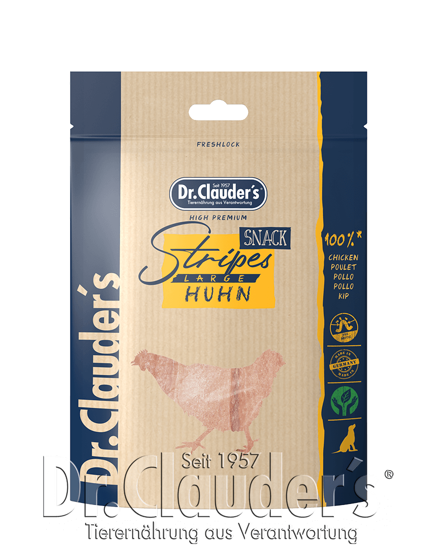 Dr.Clauder´s Stripes Snack Huhn Large 2