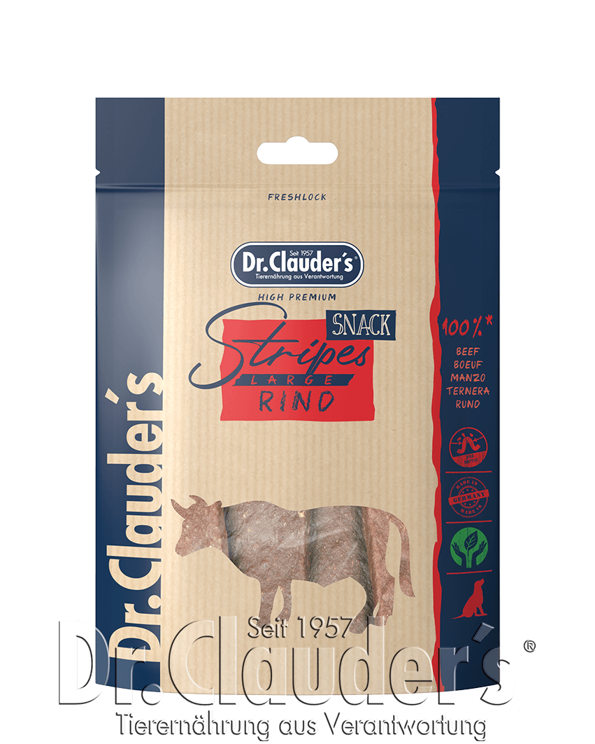 Dr.Clauder´s Stripes Snack Rind Large 2