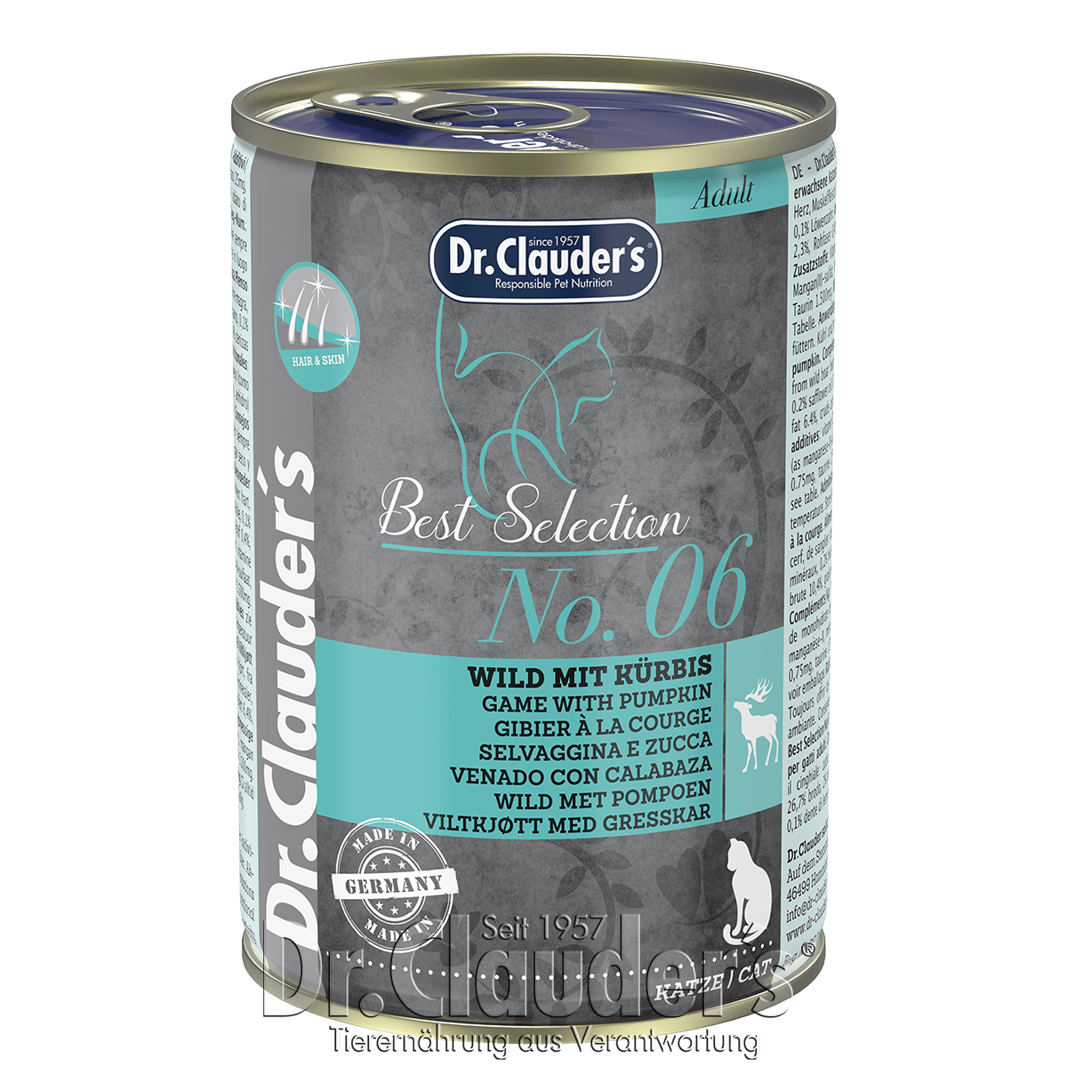 Dr.Clauder's Best Selection No6 Wild mit Kürbis 2