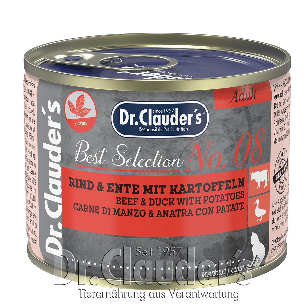 Dr.Clauder's Best Selection No8 Rind & Ente mit Kartoffeln 2