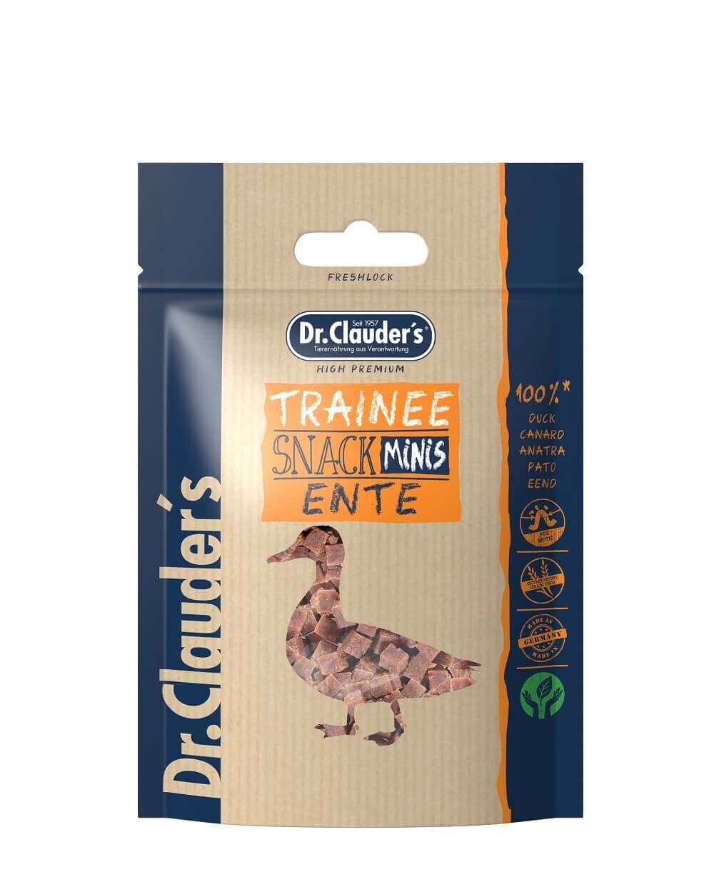 Dr.Clauder´s Trainee Snack Minis Ente 3