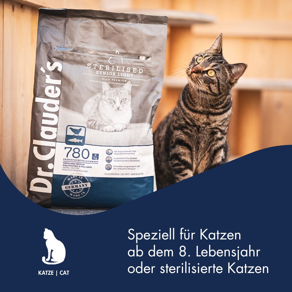 Dr.Clauder's High Premium Sterilised Senior Light