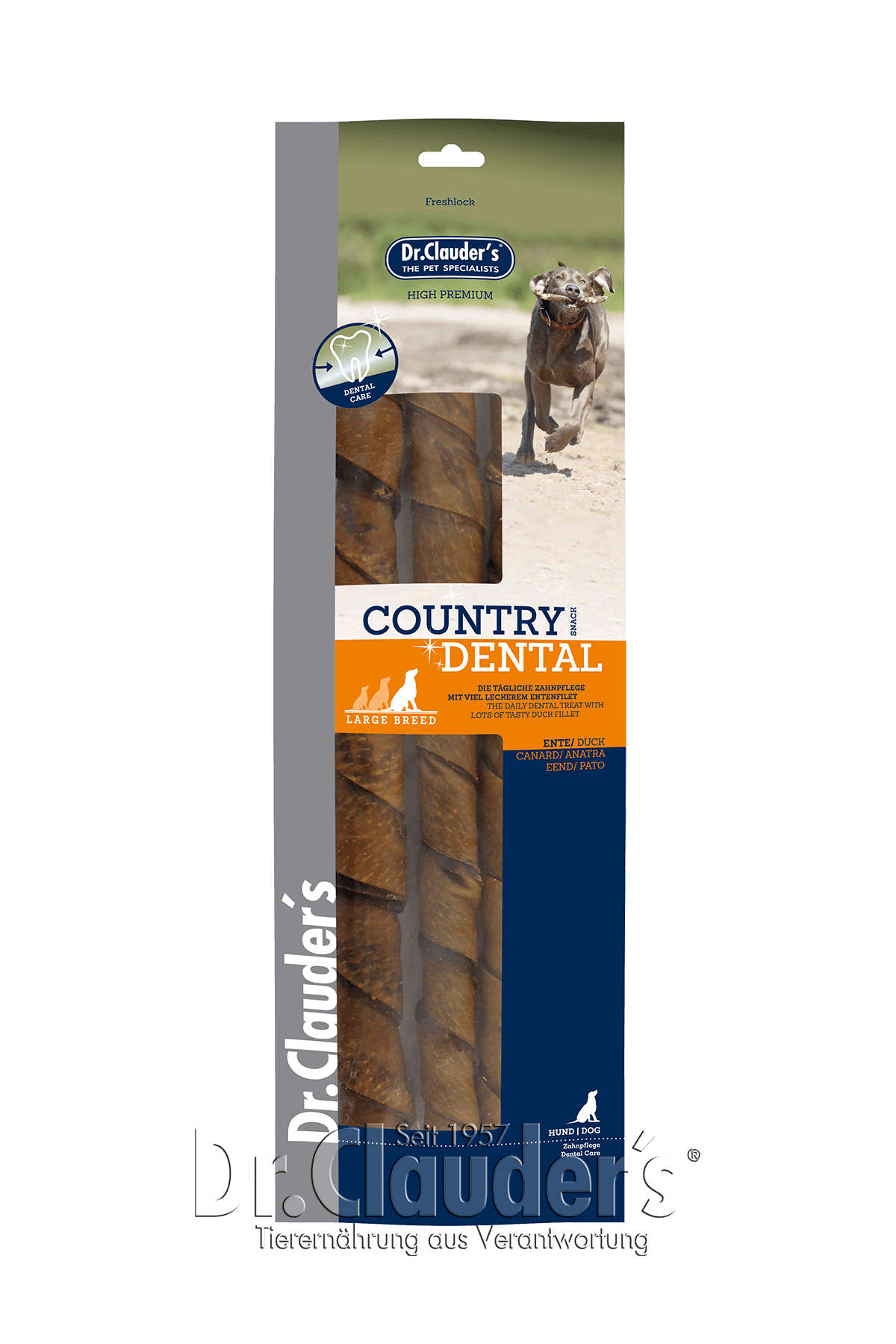 Dr.Clauder´s Country Dental Snack Ente - Large Breed 4
