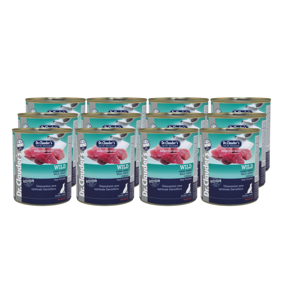 12x800g Selected Meat Wild | Hundenassfutter